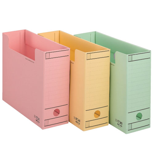 ファイル用品 イトーキ ワンタッチ組立式ボックスファイル/フタなし/A4用【10冊セット】(3)