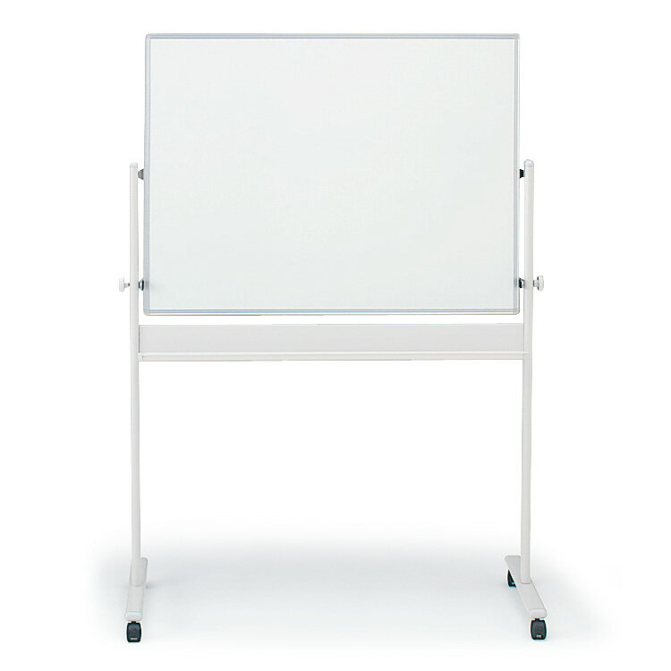 (クリスマスセールP10倍 12/22まで) (まとめ買い6%オフ) ホワイトボード 回転型 白板 イトーキ (両面ホワイト) 外寸:W134×H180cm/板...