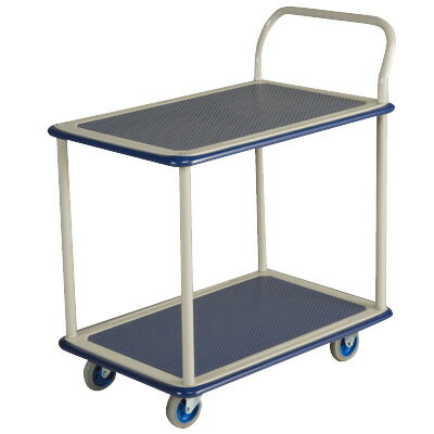 運搬車 台車 スチール製 イトーキ 2段式固定ハンドルタイプ W92×D61 ブレーキなし [ 自社便 開梱 設置..