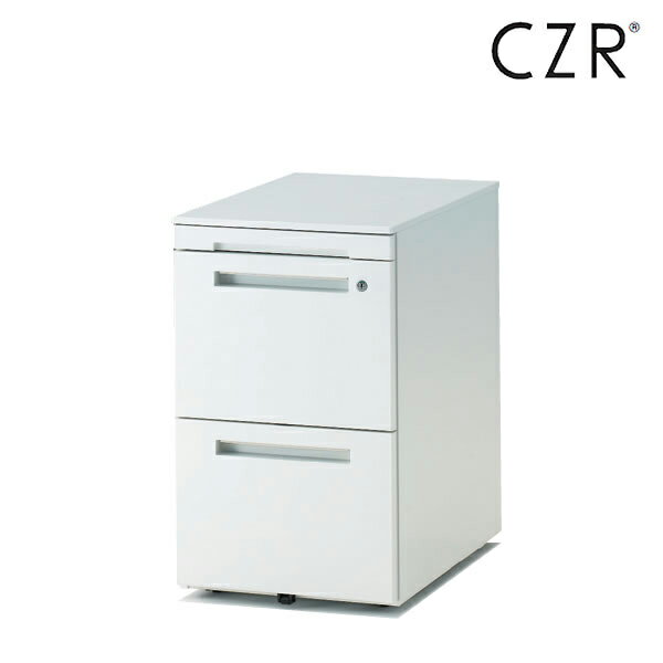 File Racks - イトーキ CZRシリーズ ワゴン A4 2段 ペントレイ付 D59.3 [ 自社便 開梱 設置付 ] 日本製 国内生産 メーカー直販 公式 まとめ買い3%オフ
