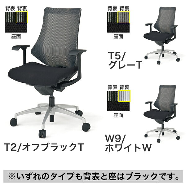 【まとめ買い 8%オフクーポン】デスク チェア メッシュ イトーキ エフチェア ストライプレイヤーファブリック ハイバック 固定肘 シルバーメタリック脚