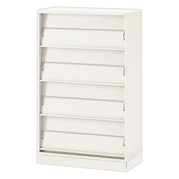 収納 キャビネット イトーキ THIN LINE シンラインキャビネット H1400タイプ 雑誌架型 ベース付 下段用 [ 自社便 開梱 設置付 ] 日本製 国内生産 メーカー 直販 公式