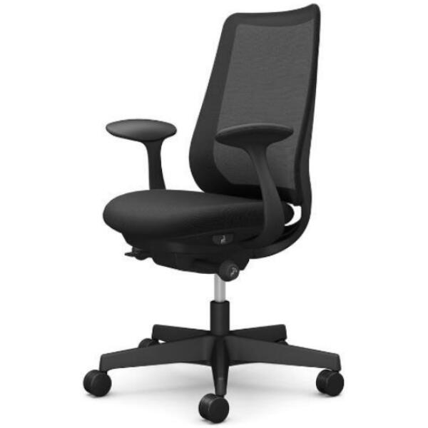 Rakuten - ポータム 固定肘 背メッシュ スタンダード ブラックB ハンガー無 ランバー無 ナイロン CF21XR 在宅 テレワーク オカムラ オフィスチェア ※短納期カラーのみの掲載