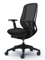在宅 テレワーク オカムラ オフィスチェア シルフィー チェア ハイバック 背メッシュタイプ 可動肘 樹脂脚 本体カラーブラックC685XR ※短納期のカラーのみ掲載