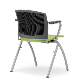 アイコ ミーティングチェア 椅子 会議用イス 会議チェア 肘付 4本脚タイプ MC-391