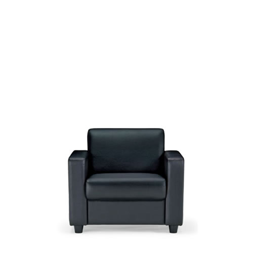 アイコ 応接 アテッサ アームチェア ビニールレザー張り RE-1841