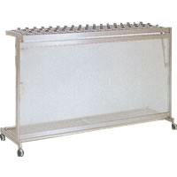 オカムラ 傘立て アンブレラスタンド L971 54本収納 鍵タイプ鍵番号109〜162 L971XK-S01