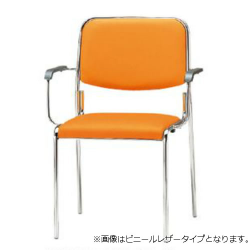 樂天商城 - TOKIO ミーティングチェア 椅子 会議用イス 会議用チェア 4本脚タイプ 肘付 布張り 4脚セット FSX-4AF-S-SET