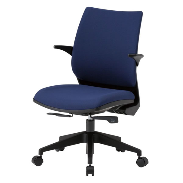 樂天商城 - TOKIO オフィスチェア 椅子 事務イス 事務用チェア デスクチェア 肘付き 布張り FST-88A_v