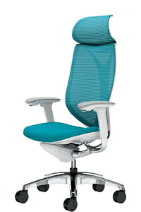 オカムラ オフィスチェア サブリナ チェア エクストラ ハイバック ホワイトフレームC885BW