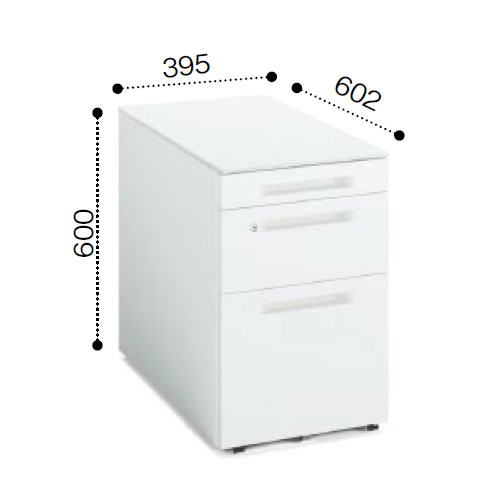 コクヨ iSデスクシステム デスクワゴン B4タイプ V3 ワゴン SD-IS46V3SAWN4