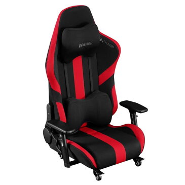 Bauhutte バウヒュッテ ゲーミングチェア ゲーミング座椅子 チェア GAMING FLOOR CHAIR レッド色 GX-550-RD