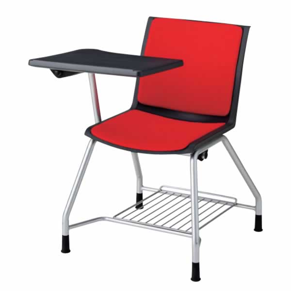 メモ台付き 音楽教室 音楽学校 メモ台 机 テーブル付き 会議用チェア 会議イス 椅子 ミーティングチェ..