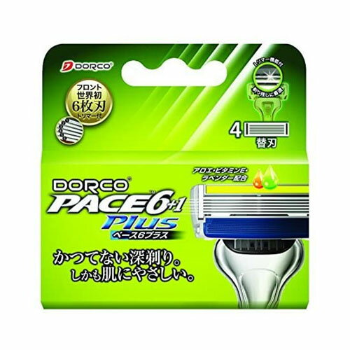 ドルコドルコPACE6プラス替刃4個 メール便送料無料 ドルコドルコPACE6プラス替刃4個 メール便送料無料