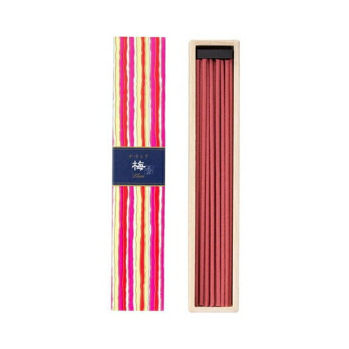 日本香堂かゆらぎ　梅　香立付　40本　メール便送料無料