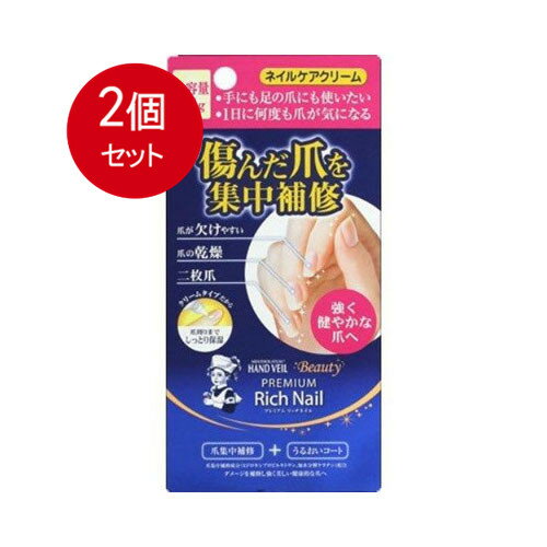 2個まとめ買い ロート製薬 ハンドベールプレミアムリッチネイル大容量24G メール便送料無料 × 2個セット