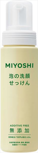 4個まとめ買い ミヨシ石鹸　泡の洗顔せっけん送料無料 ×4個セット