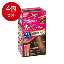 4個まとめ買い ホーユー ビゲン 香りのヘアカラー クリーム 3D 落ち着いた明るいライトブラウン送料無料 × 4個セット