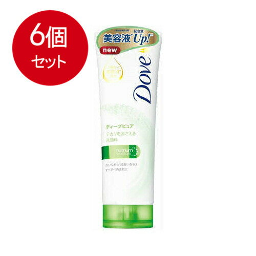 6個まとめ買い ユニリーバ・ジャパン ダヴディープピュア洗顔料 メール便送料無料 ...