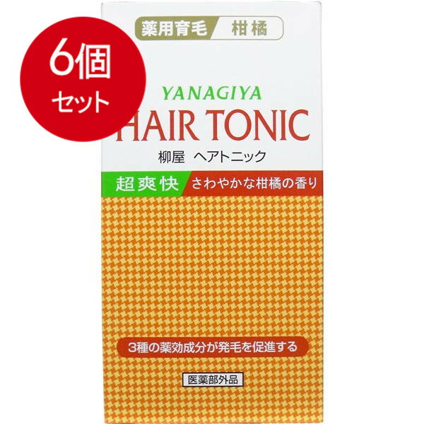 6個まとめ買い 柳屋本店 柳屋 ヘアトニック 240mL (医薬部外品) 送料無料 × 6個セット