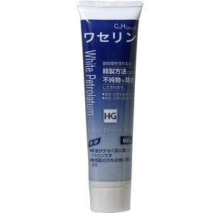 【メール便送料無料】大洋製薬 皮膚保護　ワセリンHG　チューブ　60g入