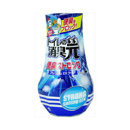 小林製薬 トイレの消臭元 便臭ストロング フレッシュEXクリア 400mL　送料無料