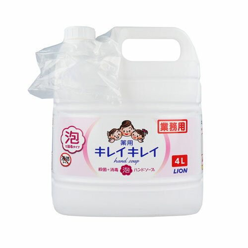 業務用 キレイキレイ 薬用 泡ハンドソープ 4L 送料無料 業務用 キレイキレイ 薬用 泡ハンドソープ 4L 送料無料