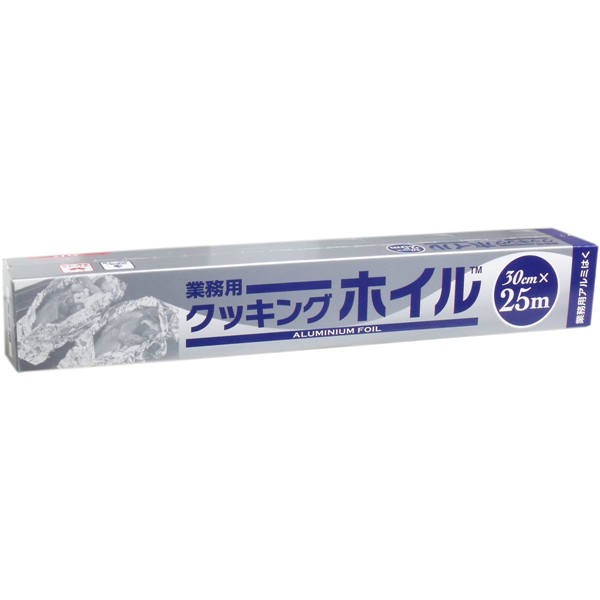 鋁箔 - 東洋アルミエコープロダクツ 業務用クッキングホイル (アルミホイル) 30cm×25m　送料無料