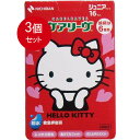 3個まとめ買い ケアリーヴ ハローキティ 防水タイプ ジュニアサイズ 16枚 CLB16KT メール便送料無料 × 3個セット(4)