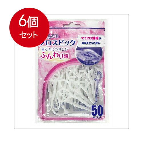 6個まとめ買い デンタルプロ フレッシュフロスピック50P 送料無料 × 6個セット オ...