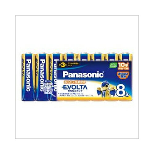 パナソニック エボルタ単3*8P LR6EJ/8SW【3個までメール便、他商品と同梱不可】 軽電化 乾電池 パナソニック エボルタ単3*8P LR6EJ/8SW【3個までメール便、他商品と同梱不可】 軽電化 乾電池