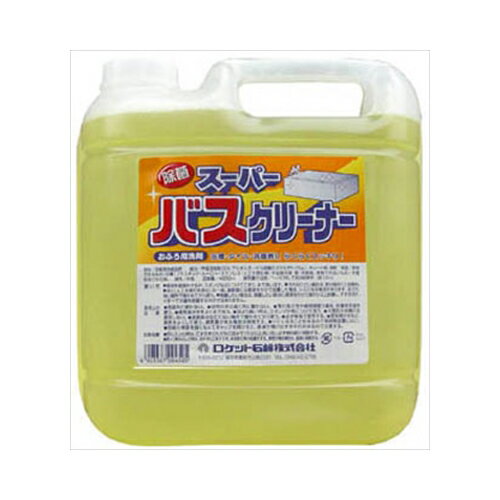 ロケット石鹸 スーパーバスクリーナー4L 住居洗剤 バス・カビ