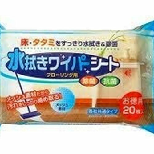 ペーパーテックアルカリ電解水水拭きワイパーシート20枚 メール便送料無料