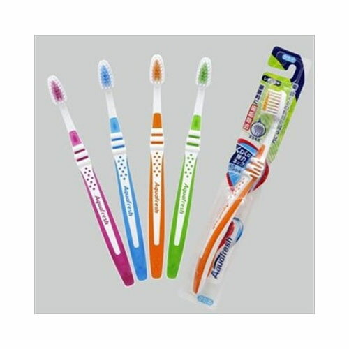 アース製薬アクアフレッシュハブラシかため　1本　メール便送料無料