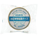 カモ井加工紙布粘着テープNO6000N 送料無料