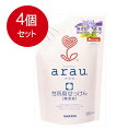 4個まとめ買い arau.(アラウ)台所用せっけん つめかえ用 380mL 送料無料 × 4個セット