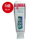 6個まとめ買い サンスター 薬用ガム(G・U・M) 電動ハブラシ用デンタルジェル　歯磨き粉　 65g　送料無料 ×6個セット