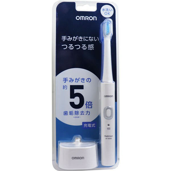 オムロンヘルスケア オムロン 音波式電動歯ブラシ HT-B303-W ホワイト　送料無料