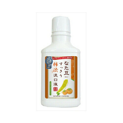 三和通商 なた豆すっきり柿渋洗口液500ML　送料無料
