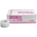 コメス 医家向品 サージカルテープ 半透明プラスチックタイプ 25mm×9M×12巻 送料無料