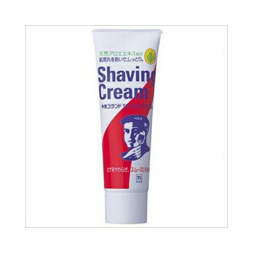 牛乳石鹸共進社 COWシエービングクリーム80G　送料無料