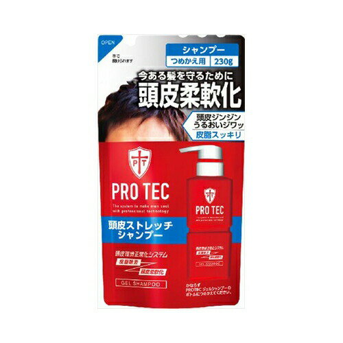 PROTEC頭皮ストレッチシャンプー替230G　メール便送料無料