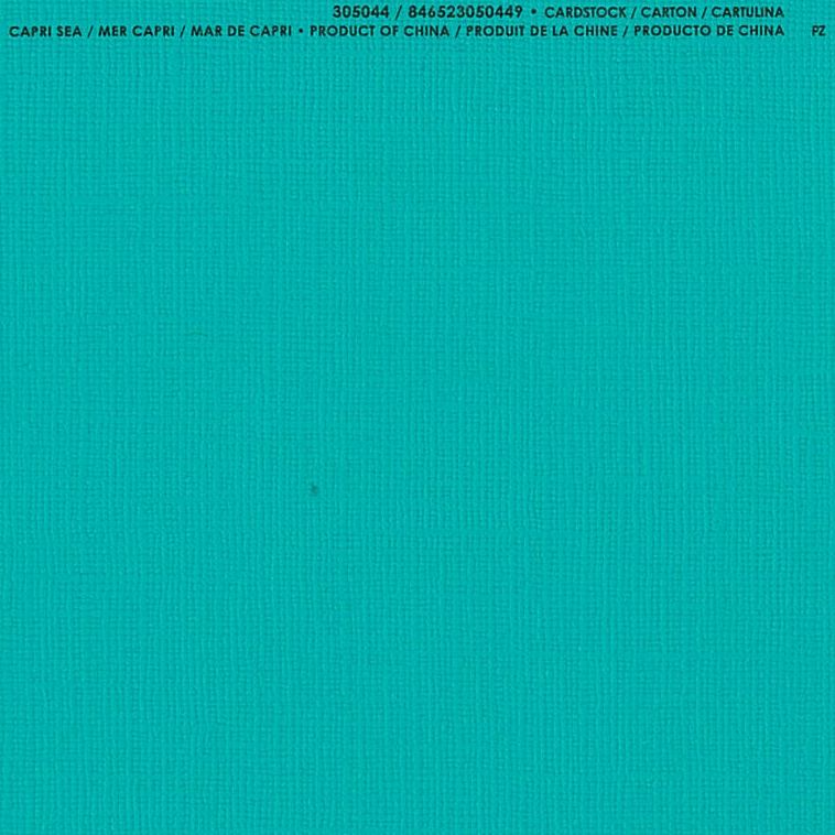 yAmerican Crafts/AJNtgz Bazzill Paper oWy[p[ m 305044 Capri Sea JvV[ i4108433j