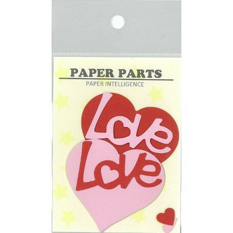 【Paper Intelligence/ペーパーインテリジェンス】 ACF DCP ダイカットペーパー ラブアソートパック 6枚（4101885）