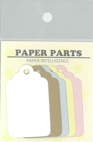 【Paper Intelligence/ペーパーインテリジェンス】 ACF DCP ダイカットペーパー タグウェーブ 6枚（4101479）