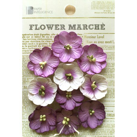 【Paper Intelligence/ペーパーインテリジェンス】 フラワーマルシェ フローラル ラベンダー(4108835)