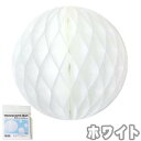 【Excel Point/エクセルポイント】 ハニカムボール 10cm 2個入り ホワイト (4110243)