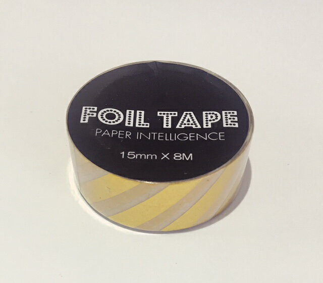 【Paper Intelligence/ペーパーインテリジェンス】 FOILテープ ストライプ(4109620)