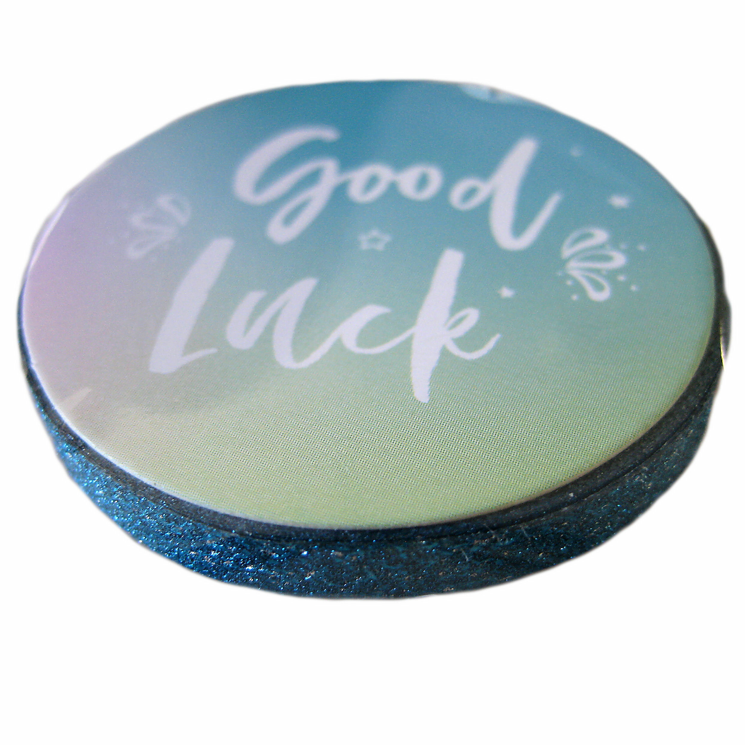 【Paper Intelligence/ペーパーインテリジェンス】 グリッターテープ Good Luck ブルー