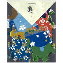 【Paper Intelligence/ペーパーインテリジェンス】 貼り絵小花 #65 亀(4103124)
